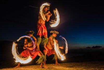 luau fire